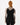 Bella Merino Long Sleeve Hood - Rad Things / Black