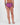 Sylvia Merino Boyleg - Purple Bolt / Stripe | Women's Underwear